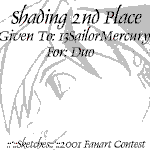 I got 2nd place in a fanart contest!