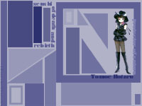 A very purple mix of shapes and Hotaru-chan!