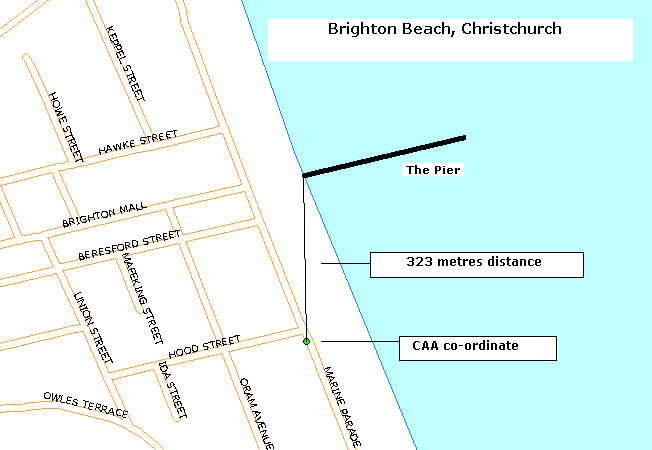 [CHCH Pier Location]