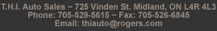 THI Auto Sales - Midland Ontario