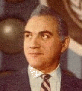 [Photo: Greene in 1954]