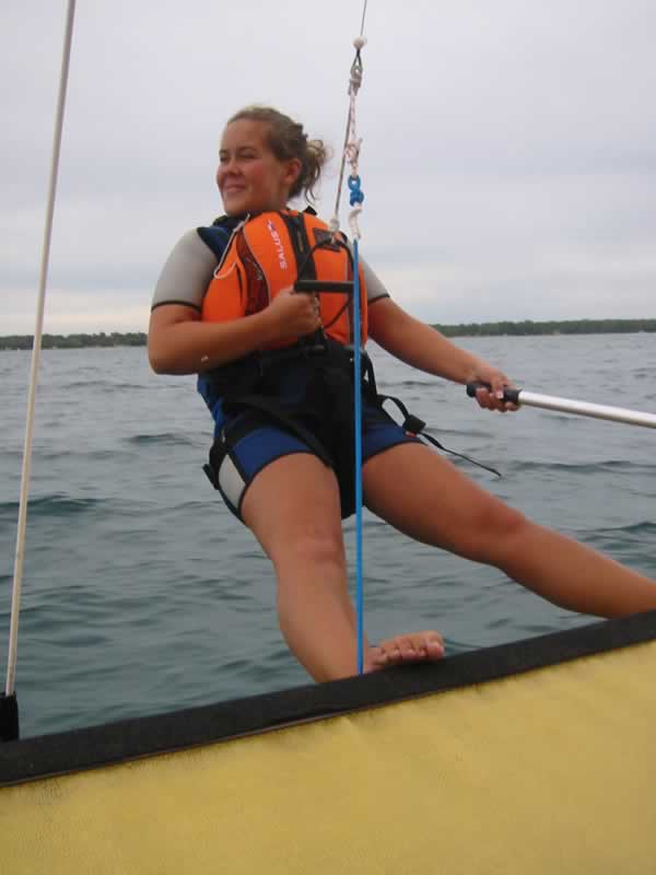 Sailing at Sauble