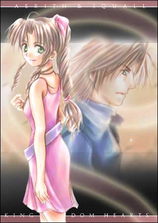 Aeris and Squall