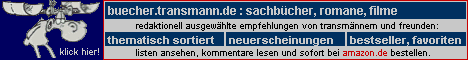 Bücher für Transmänner und Drag-Kings