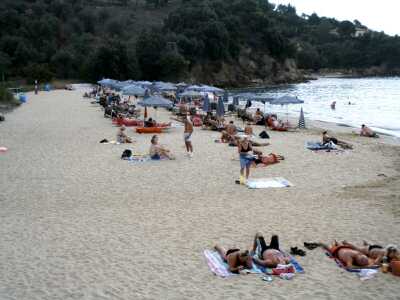 Troulos beach left side
