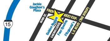 Location of Golden Nugget Hotel and Casino