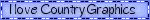 I Love Country Graphics