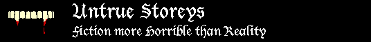 Some Stories I Wrote--Kind of Scary