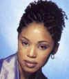 Upsweep - Sophosticate's Black Hairstyles & Care Guide Sept/Oct 1999