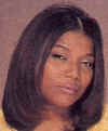 Queen Latifah - Sophosticate's Black Hairstyles & Care Guide Sept/Oct 1999