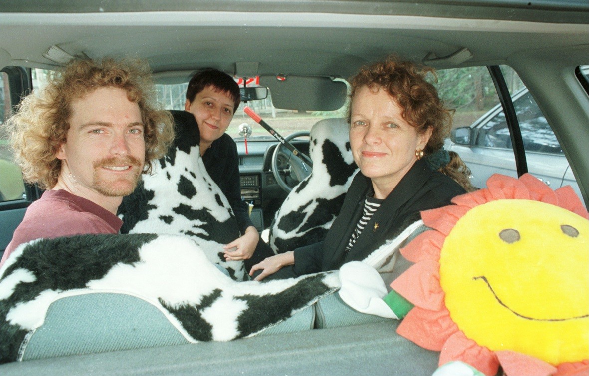 Graham, me, and Sandy