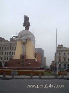 MONUMENTO A DON JOSE DE SAN MARTIN