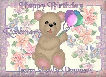 Birthday bear