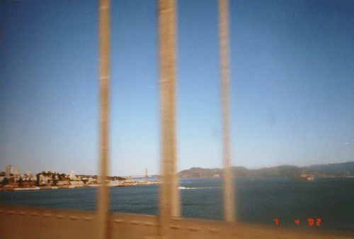 Blick auf die Golden Gate Bridge