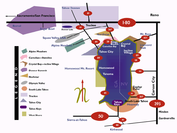 Tahoe Map