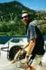 Brett am Motorboot