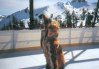 Gabi beim Eistanz ins Squaw Valley