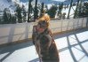 Gabi beim Eistanz ins Squaw Valley