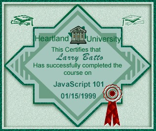 javascript diploma