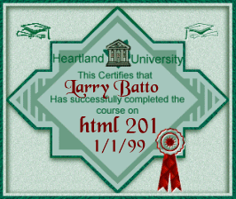 HTML201 Diploma