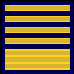 thick band with 4 stripes