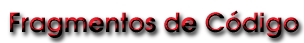 Fragmentos de Cdigo Fuente