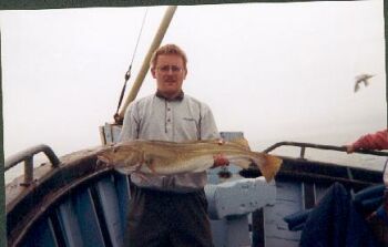 Torsk p 6 kg taget p det gule rev 1998