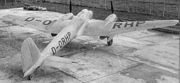 Fw 187V-3 on the tarmac