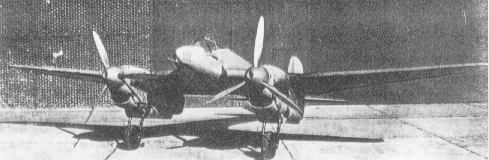 Fw 187V-2 on the tarmac