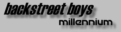 Backstreet Boys - Millennium