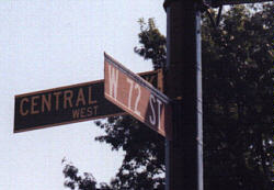 Central Park and West 72nd.