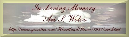 A Beautiful memorial to Ari