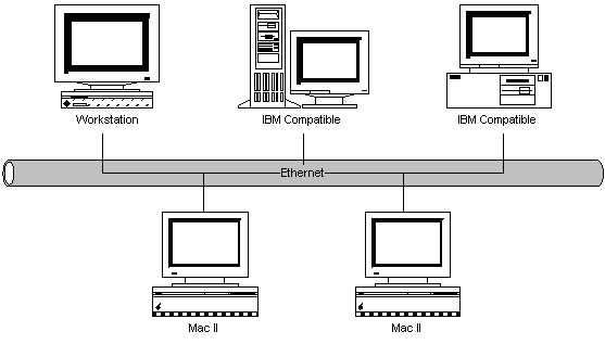 A bus network