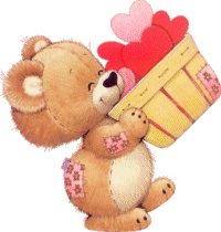 bear with valentines