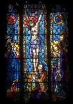 church window of Jesus