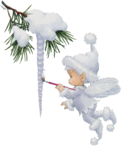 elf fairey painting Icicles