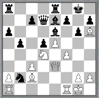    The position, (r3r1k1/2pqbp1p/p3b1pB/1p1pP3/3N1P2/2P1Q3/PnB3PP/R4RK1); just after White plays f4. It is amazing to see how quickly Black loses.  (aver-zak_pos1.gif, 14 KB)   