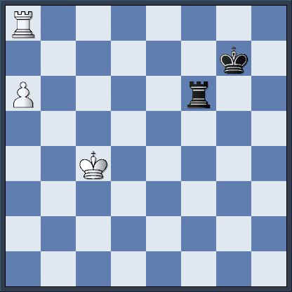 "The Vancura Position." Knowledge of this endgame position is VERY ESSENTIAL knowledge!!
