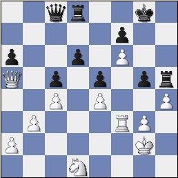 Black just made a mistake. How would you exploit it? (gold-perc1_b37.jpg, 15 KB)