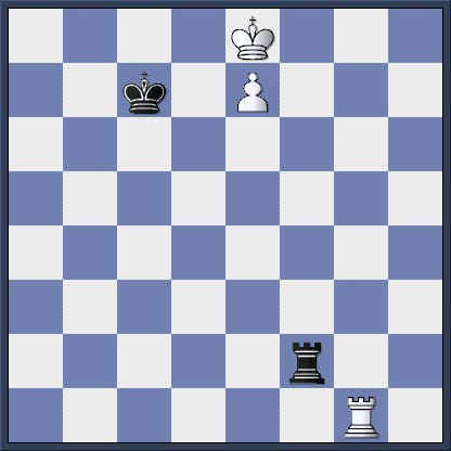 "The famous Lucena Position. It is one of the fundamental positions to know to begin to have mastery of R+P endings." (Says LIFE-Master A.J.)