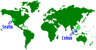 mondmapeto pri Seatlo kaj Cebuo