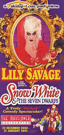 Snow White & The Seven Dwarfs flyer