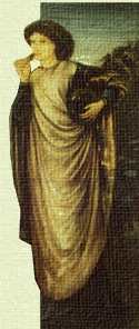 Original Art: Sir Edward Burne-Jones: Morgan le Fey