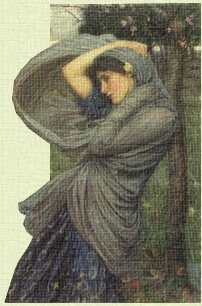 Original Art: J. Waterhouse: Boreas
