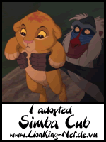 I Adopted Simba!