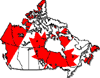 Map of Canada