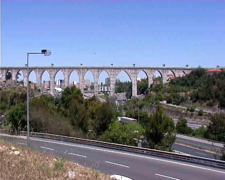 Portugal images - this aqueduct in Lisbon resisted the 1755 earthquake, the stongest in Europe.