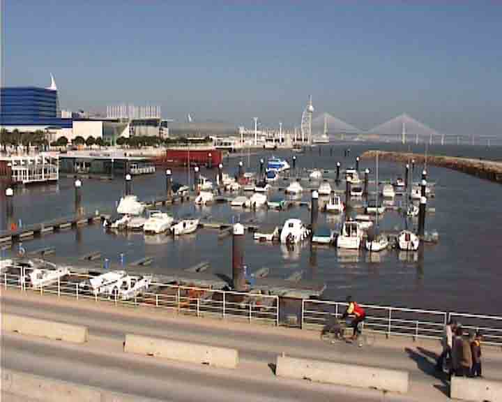 Portugal dvd - If you come to Lisbon by boat, this is one of the many marinas waiting for you.