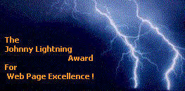 The Johnny
Lightning 
Award For Web Page Excellence