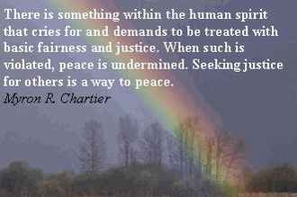 Justice Brings Peace